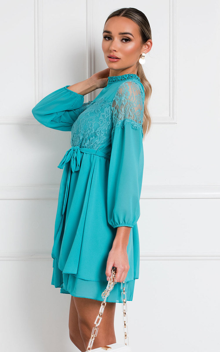 Lanah Lace Shift Dress Thumbnail