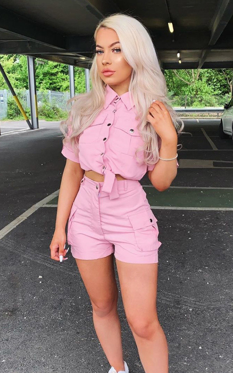 Launie Cargo Shirt and Shorts Co-Ord Thumbnail Launie Cargo Shirt and Shorts Co-Ord Thumbnail