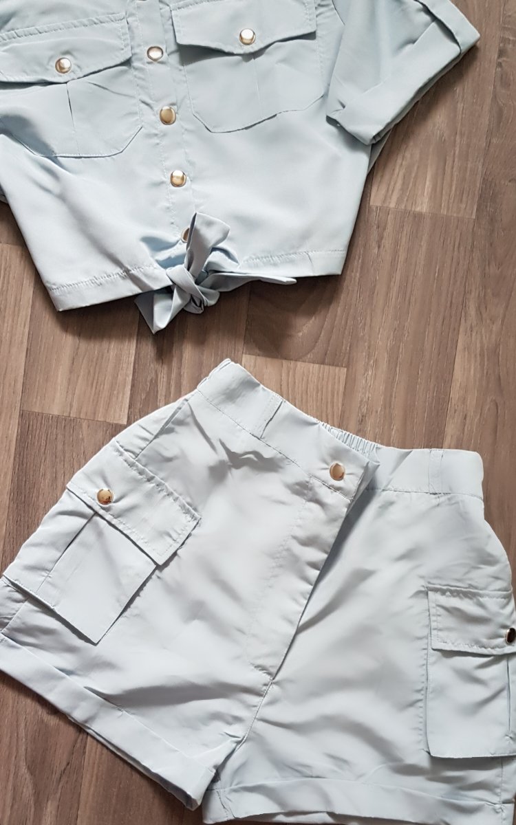 Launie Cargo Shirt and Shorts Co-Ord Thumbnail Launie Cargo Shirt and Shorts Co-Ord Thumbnail