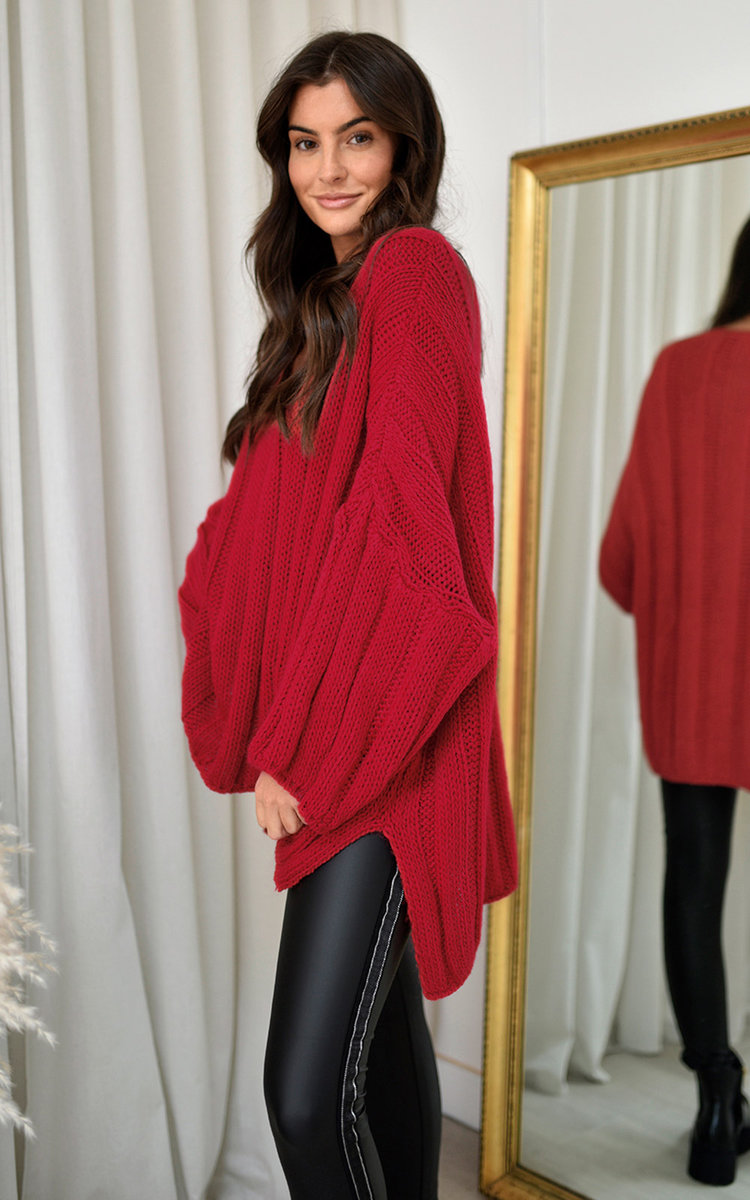 Laura Oversized Cable Knitted Cardigan Thumbnail Laura Oversized Cable Knitted Cardigan Thumbnail