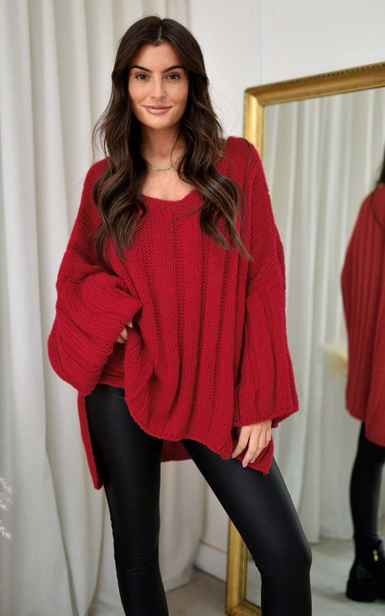 Laura Oversized Cable Knitted Cardigan