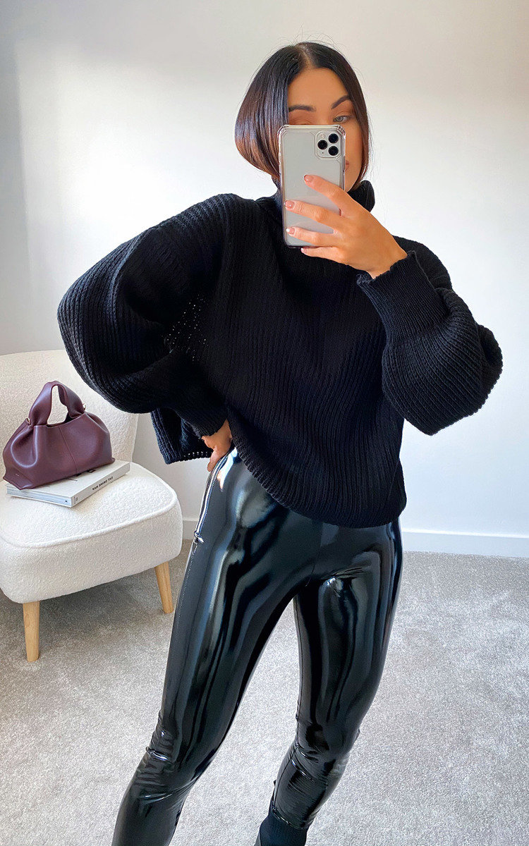 Lauren High Neck Knitted Jumper Lauren High Neck Knitted Jumper