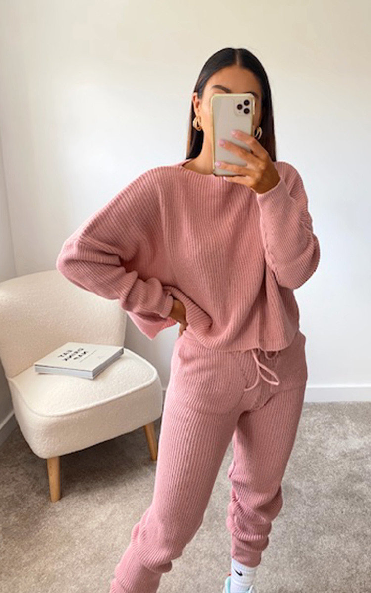 Lauren Knitted Ribbed Co-ord Thumbnail Lauren Knitted Ribbed Co-ord Thumbnail