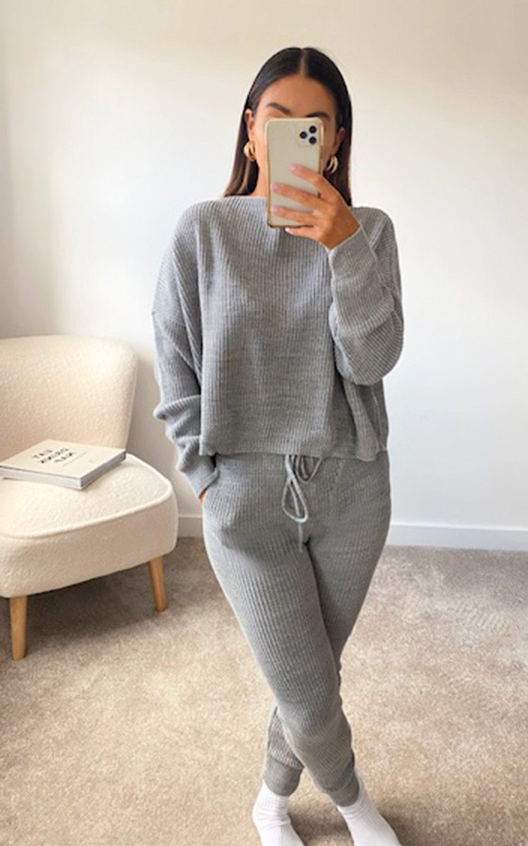 Lauren Knitted Ribbed Co-ord Thumbnail Lauren Knitted Ribbed Co-ord Thumbnail