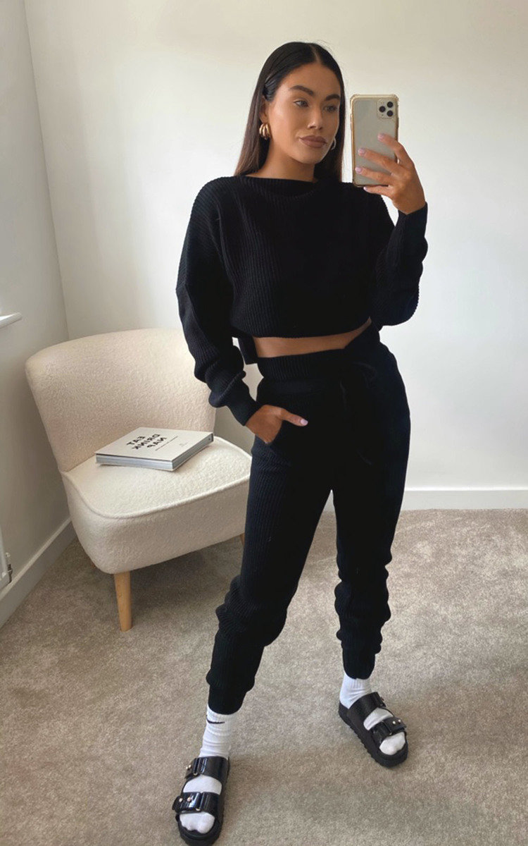Lauren Knitted Ribbed Co-ord Thumbnail Lauren Knitted Ribbed Co-ord Thumbnail