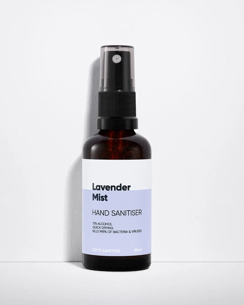 Lavender Mist Hand Sanitiser Thumbnail Lavender Mist Hand Sanitiser Thumbnail
