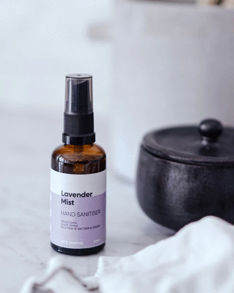 Lavender Mist Hand Sanitiser Thumbnail Lavender Mist Hand Sanitiser Thumbnail