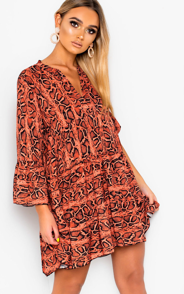 Layla Printed Smock Dress Thumbnail Layla Printed Smock Dress Thumbnail