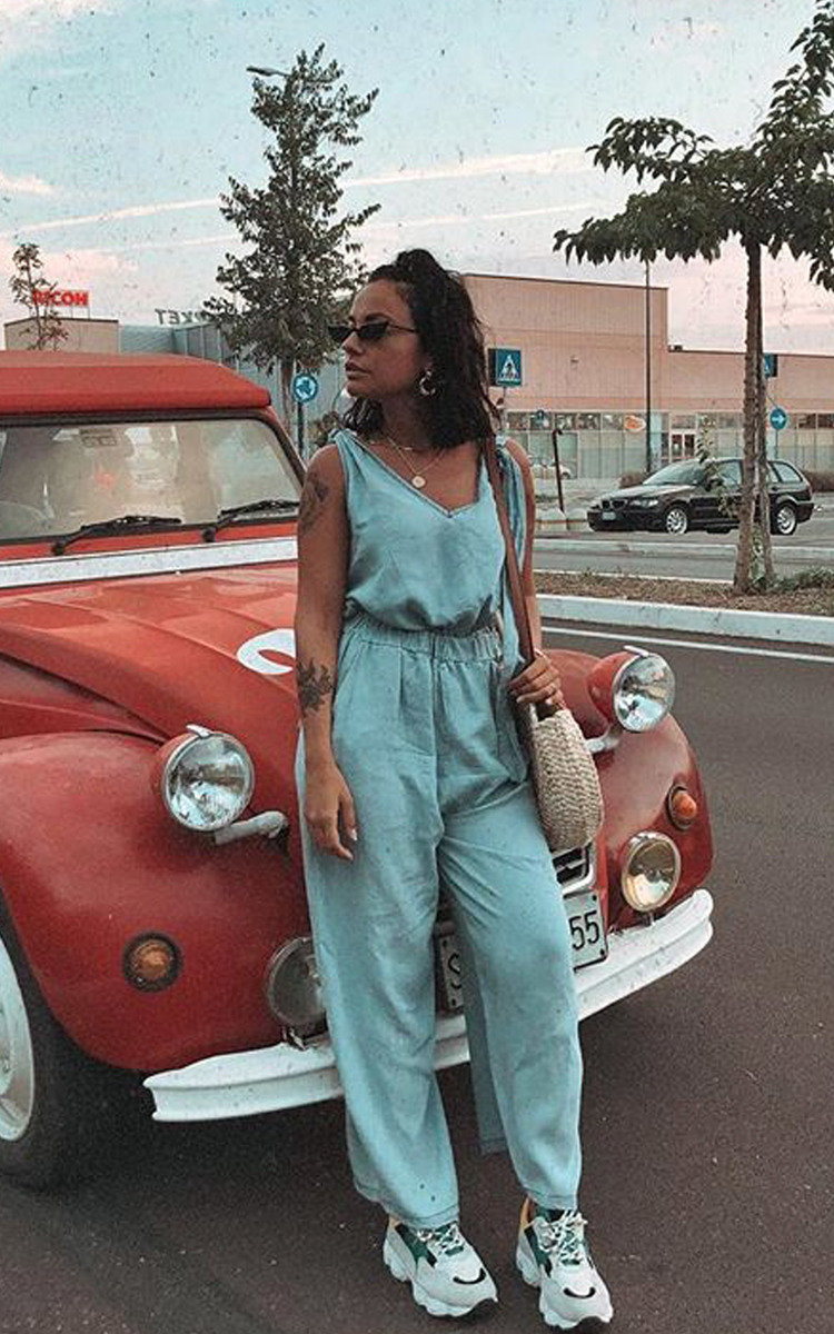 Leanne Denim Jumpsuit Thumbnail