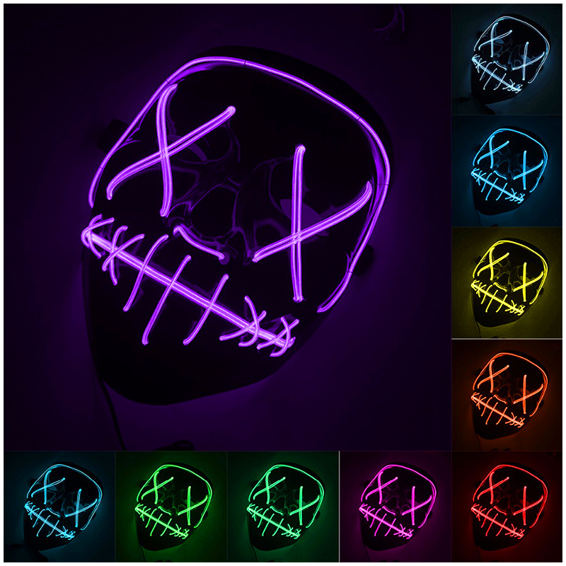 LED Halloween Mask