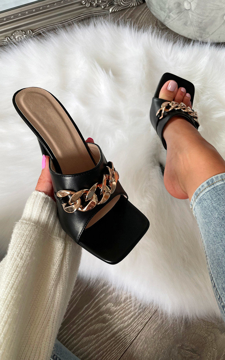 Liberty Chain Detail Slip on Mule Thumbnail Liberty Chain Detail Slip on Mule Thumbnail