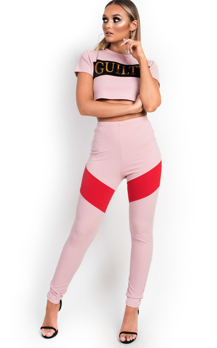 Lima Sports Panel Slogan Slim Fit Co-ord Thumbnail Lima Sports Panel Slogan Slim Fit Co-ord Thumbnail