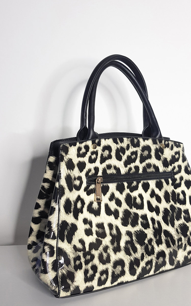 Lina Leopard Shoulder Bag Thumbnail