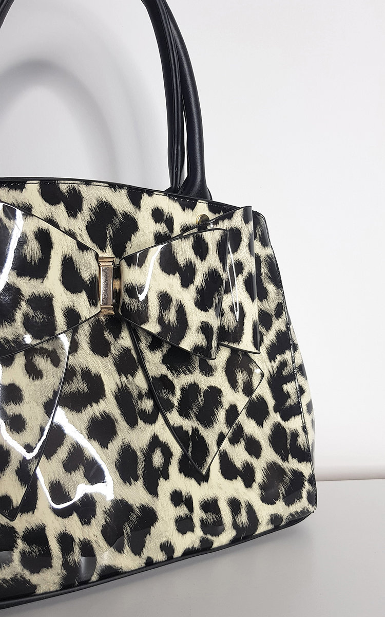 Lina Leopard Shoulder Bag Thumbnail