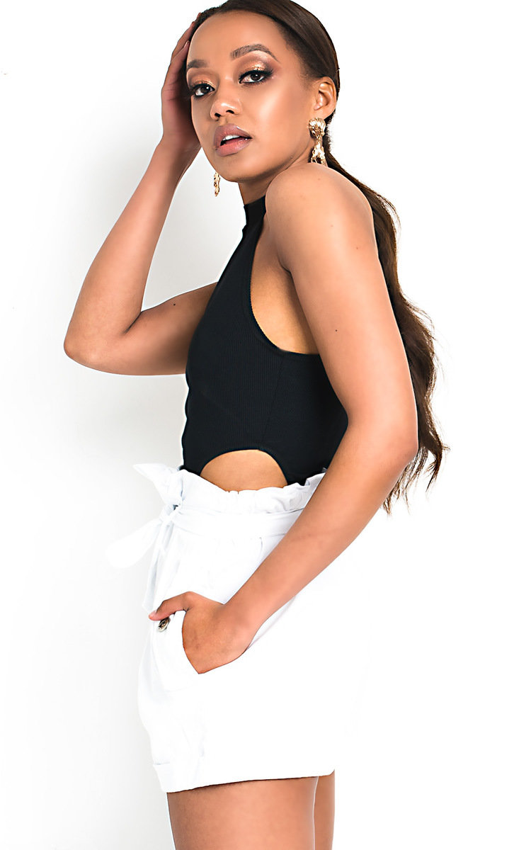 Lindy High Waist Chino Shorts Thumbnail Lindy High Waist Chino Shorts Thumbnail