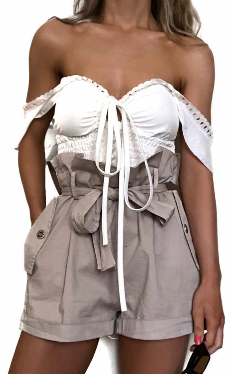 Lindy High Waist Chino Shorts Thumbnail Lindy High Waist Chino Shorts Thumbnail