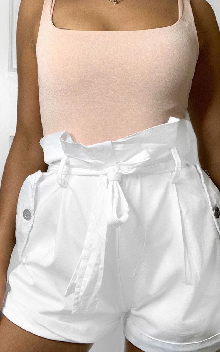 Lindy High Waist Chino Shorts Lindy High Waist Chino Shorts