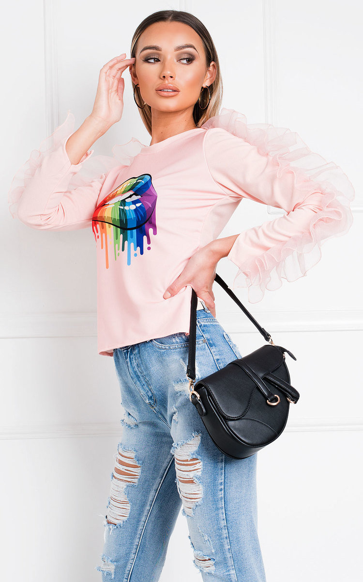 Lippy Frill Sleeve Top Thumbnail Lippy Frill Sleeve Top Thumbnail