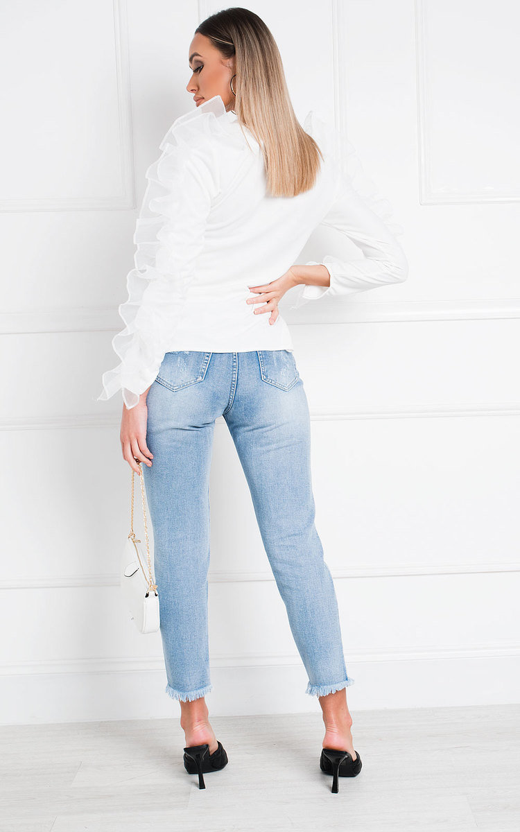 Lippy Frill Sleeve Top Thumbnail Lippy Frill Sleeve Top Thumbnail