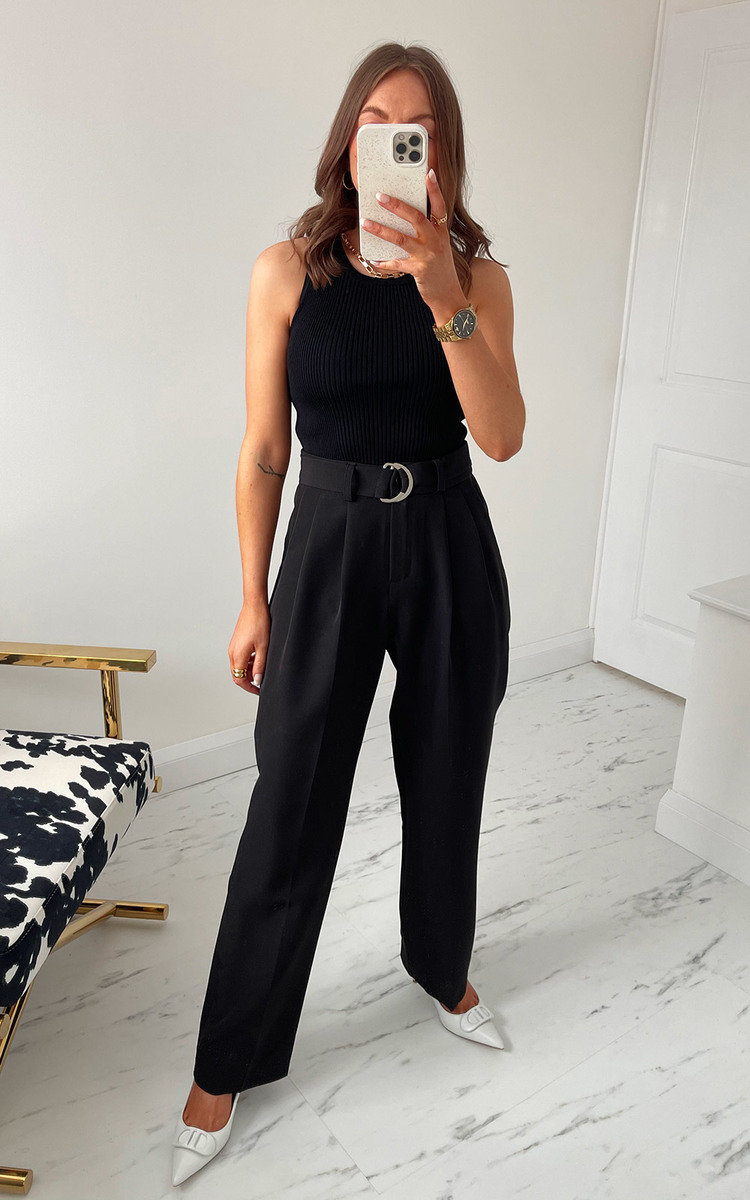 Lois Belted Tailored Trousers Thumbnail Lois Belted Tailored Trousers Thumbnail