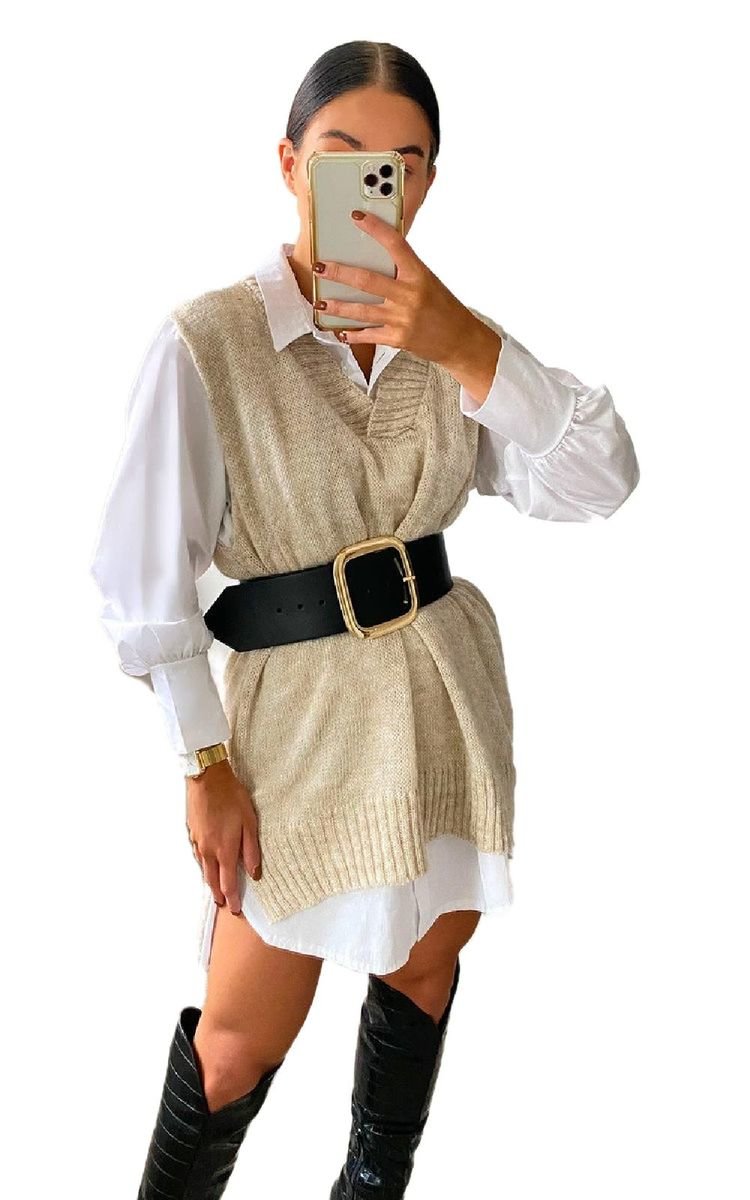 Lois Sleeveless Knitted Vest Thumbnail Lois Sleeveless Knitted Vest Thumbnail