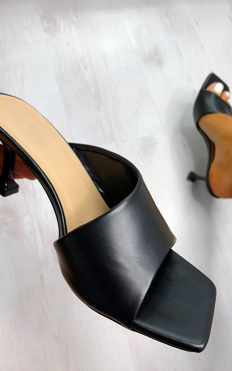 Lola Asymmetrical Mule Heels Thumbnail