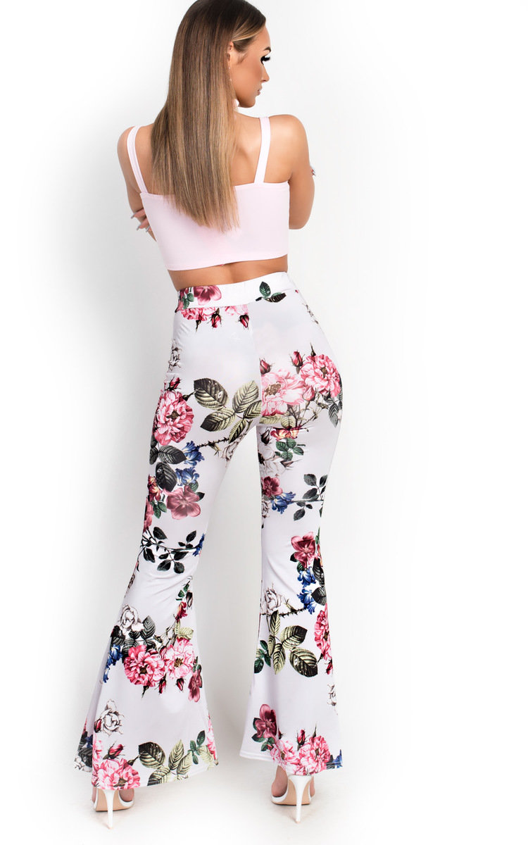 Lolita High Waist Stretch Flared Trousers Thumbnail Lolita High Waist Stretch Flared Trousers Thumbnail