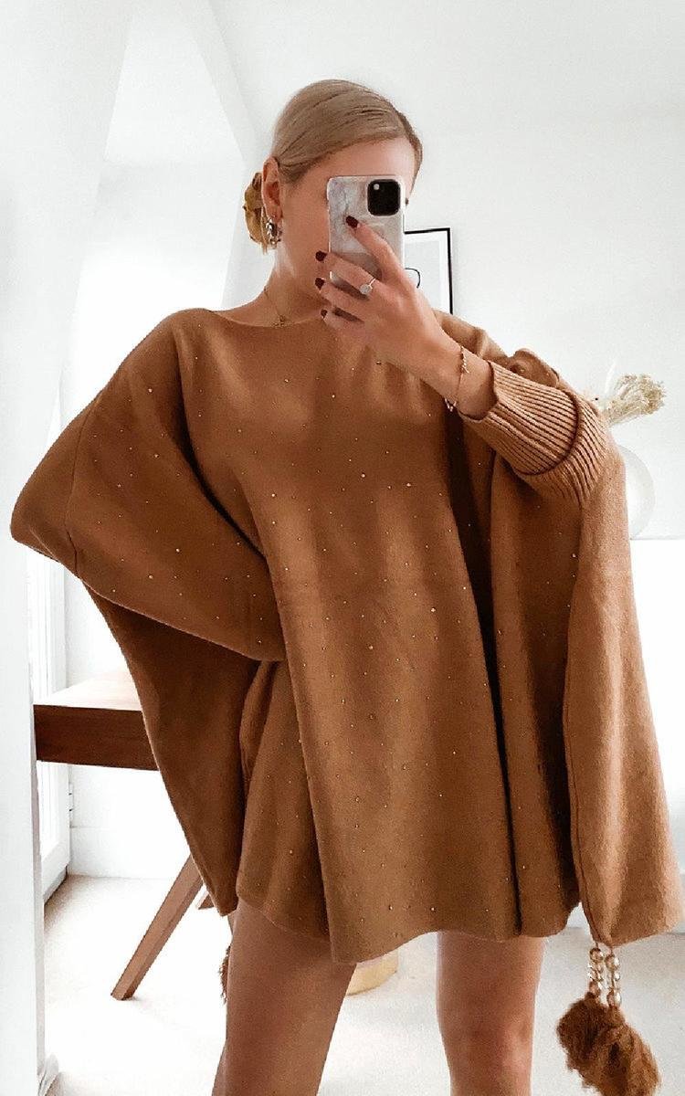 Lorna Embellished Poncho Thumbnail Lorna Embellished Poncho Thumbnail