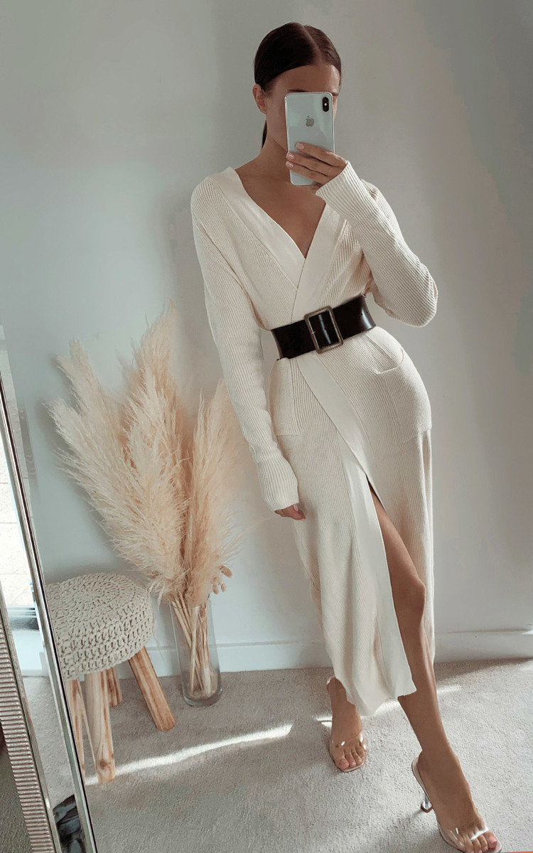Felicity Longline Knitted Cardigan Thumbnail Felicity Longline Knitted Cardigan Thumbnail