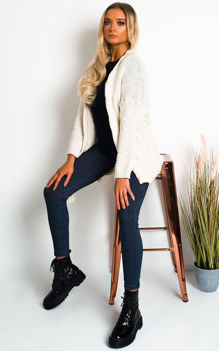 Lottie Longline Tassel Knitted Cardigan Thumbnail