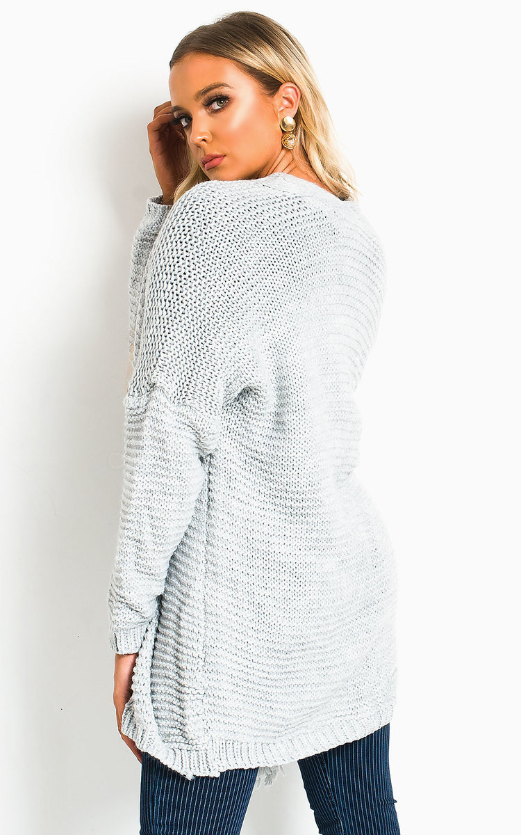 Lottie Longline Tassel Knitted Cardigan Thumbnail Lottie Longline Tassel Knitted Cardigan Thumbnail