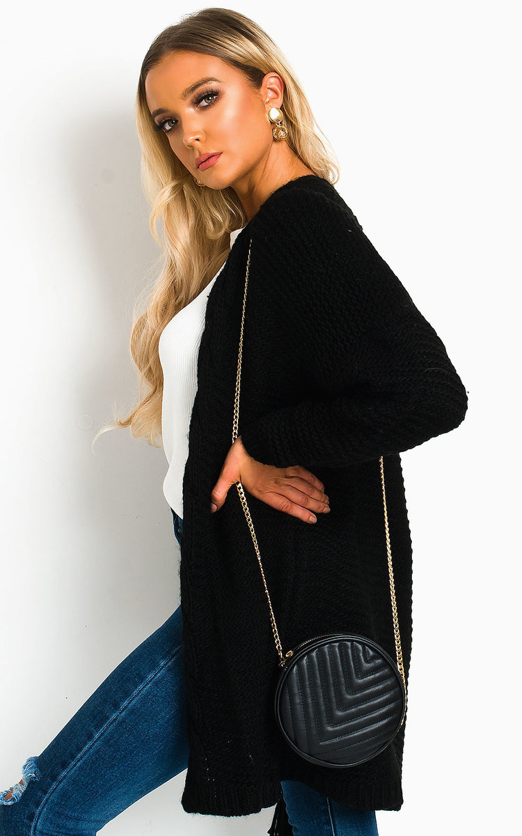 Lottie Longline Tassel Knitted Cardigan Thumbnail