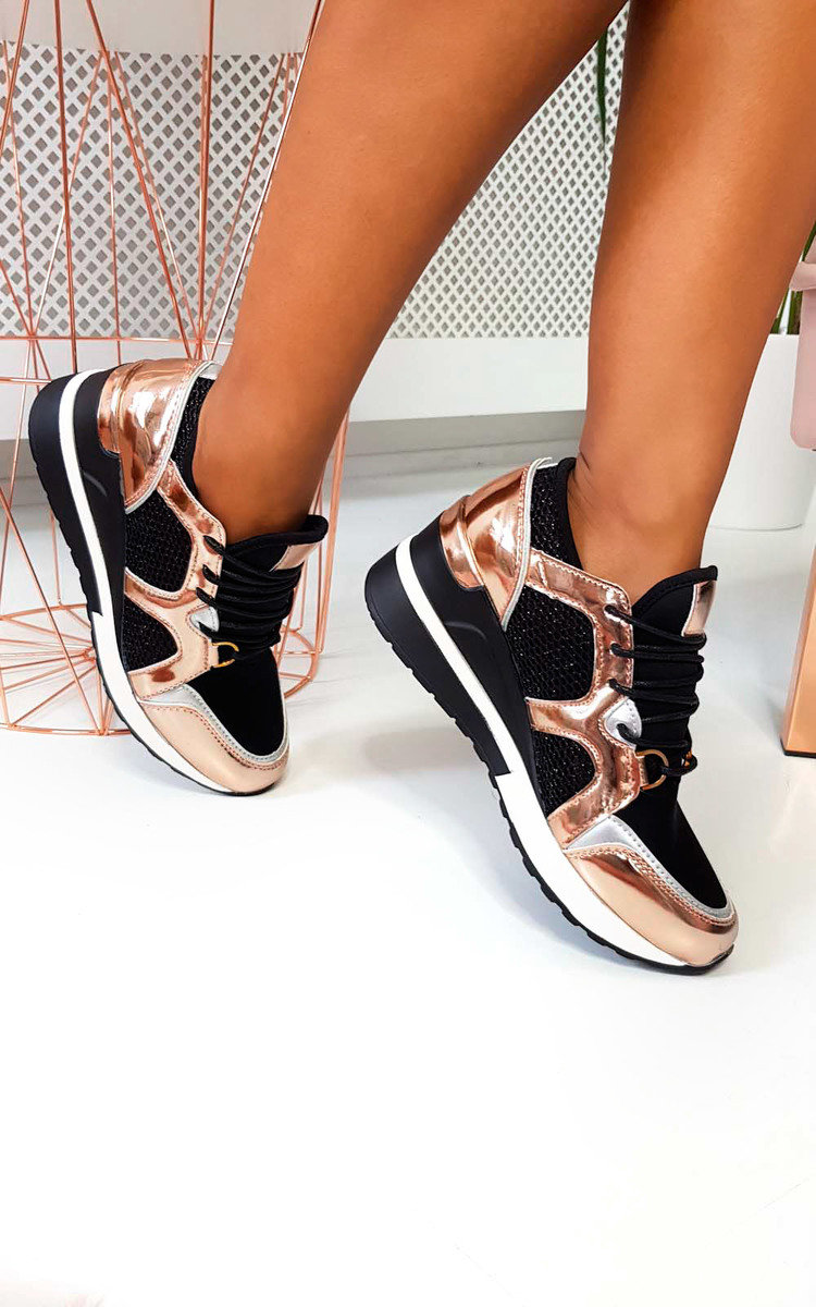 Louise Mesh Wedge Trainers Thumbnail Louise Mesh Wedge Trainers Thumbnail