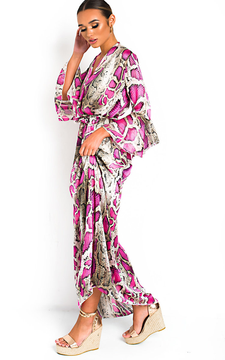 Loz Printed Floaty Maxi Dress