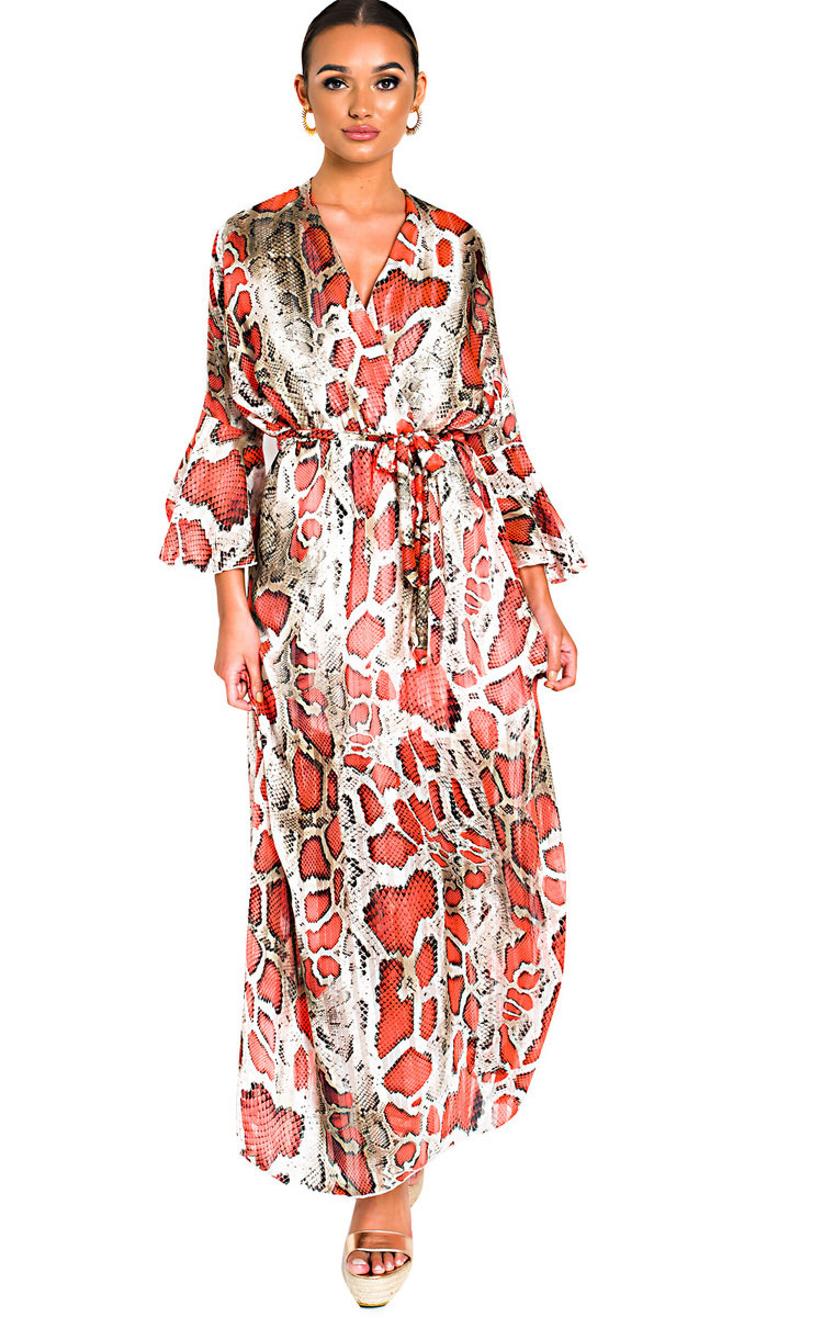 Loz Printed Floaty Maxi Dress Thumbnail Loz Printed Floaty Maxi Dress Thumbnail