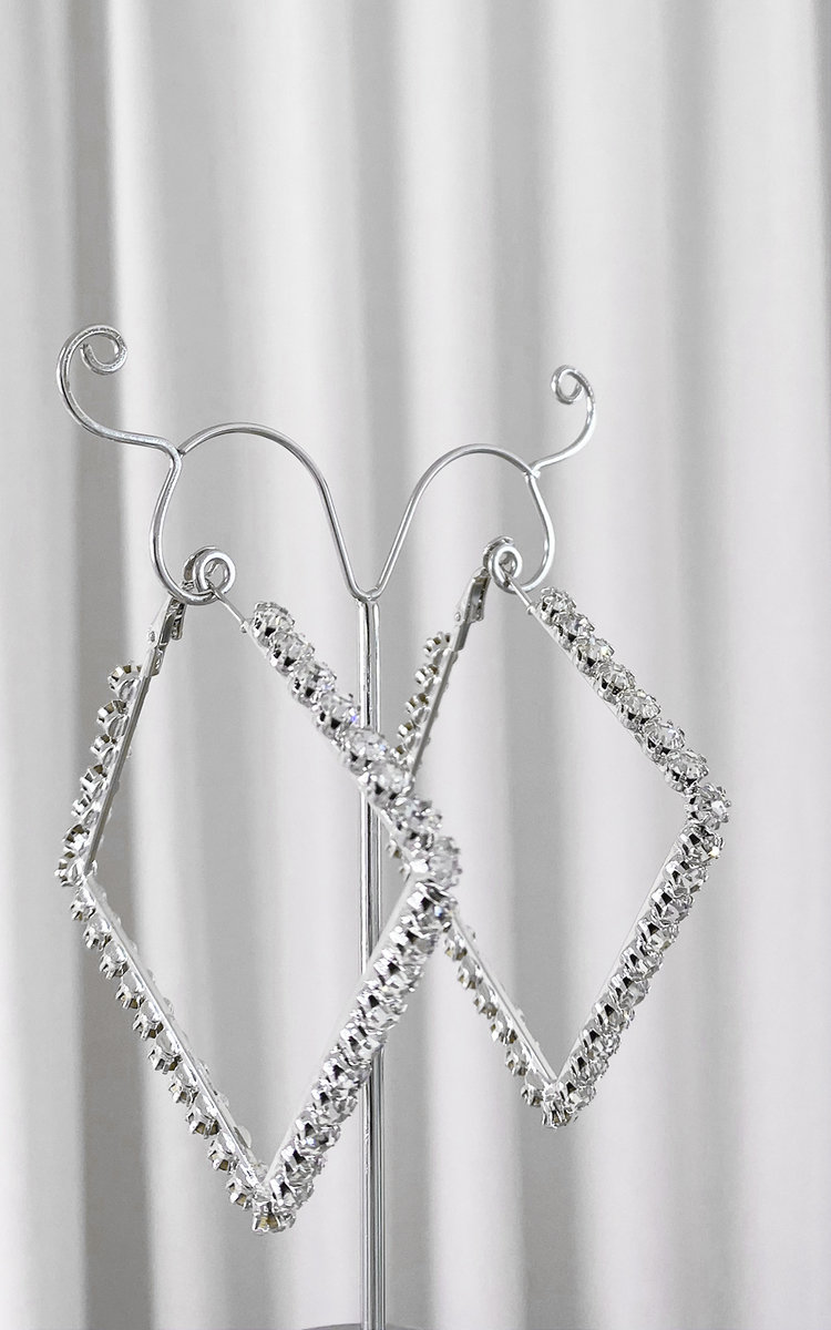 Lucia Diamante Drop Earrings 