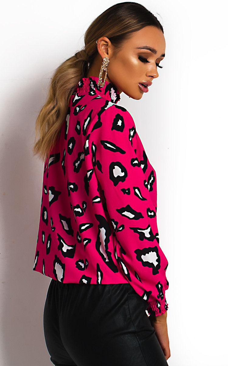 Lulu High Neck Chiffon Blouse Thumbnail Lulu High Neck Chiffon Blouse Thumbnail