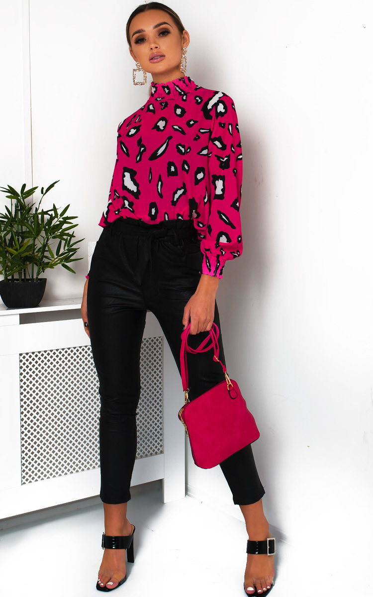 Lulu High Neck Chiffon Blouse Thumbnail Lulu High Neck Chiffon Blouse Thumbnail