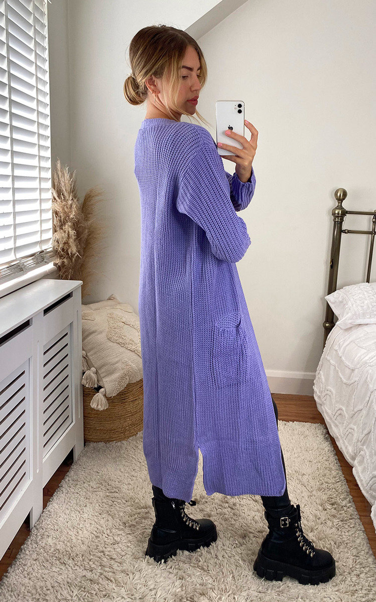 Lulu Longline Knitted Cardigan Thumbnail Lulu Longline Knitted Cardigan Thumbnail