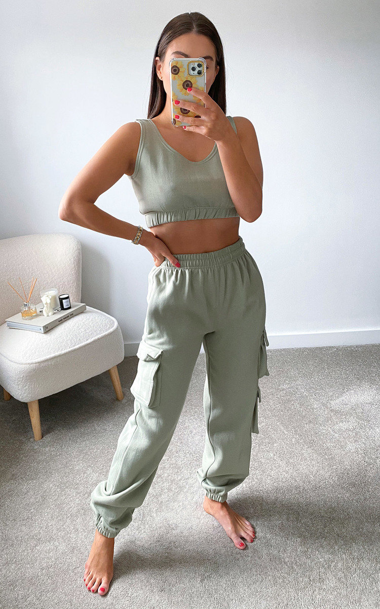 Lulu Pocket Cropped Co-ord