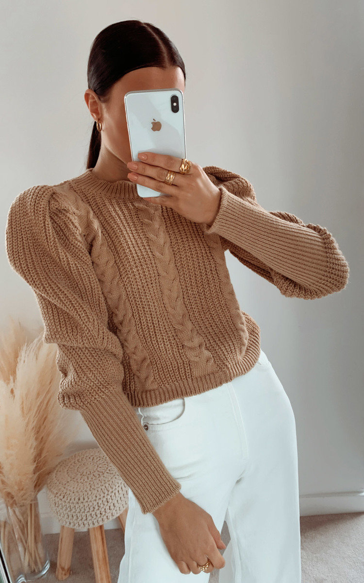 Luna Cable Knit Jumper Thumbnail Luna Cable Knit Jumper Thumbnail