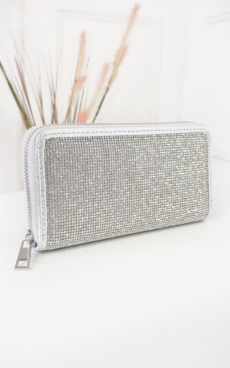 Luv Diamante Zip Purse Thumbnail