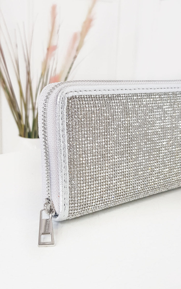 Luv Diamante Zip Purse Thumbnail