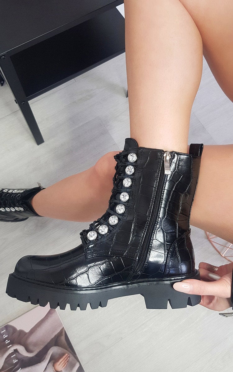 Lyndsey Lace Up Ankle Boot Thumbnail Lyndsey Lace Up Ankle Boot Thumbnail