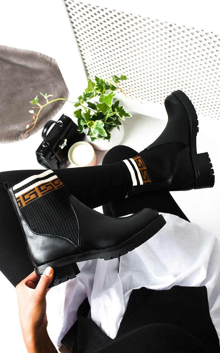 Lyra Printed Ankle Boots