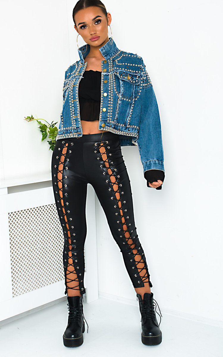 Mabel Wetlook Corset Leggings Thumbnail Mabel Wetlook Corset Leggings Thumbnail