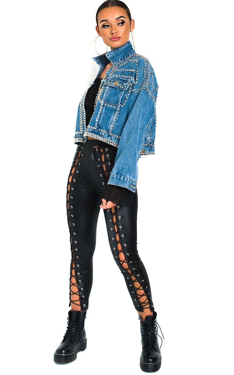 Mabel Wetlook Corset Leggings Thumbnail Mabel Wetlook Corset Leggings Thumbnail