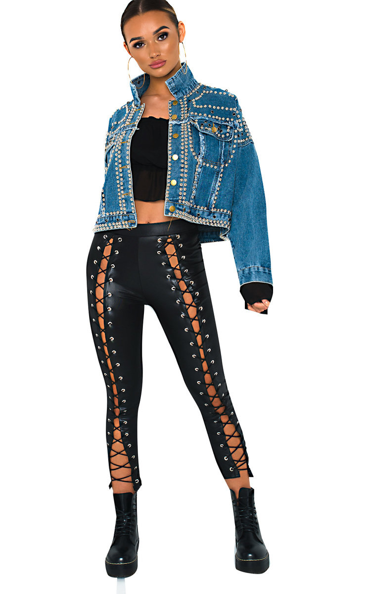 Mabel Wetlook Corset Leggings Thumbnail Mabel Wetlook Corset Leggings Thumbnail