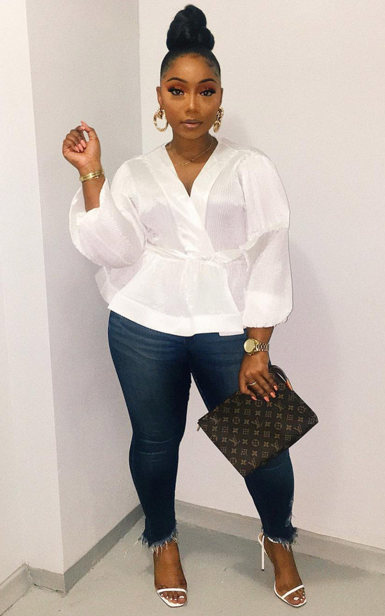Macey Mesh Kimono Peplum Top Thumbnail Macey Mesh Kimono Peplum Top Thumbnail