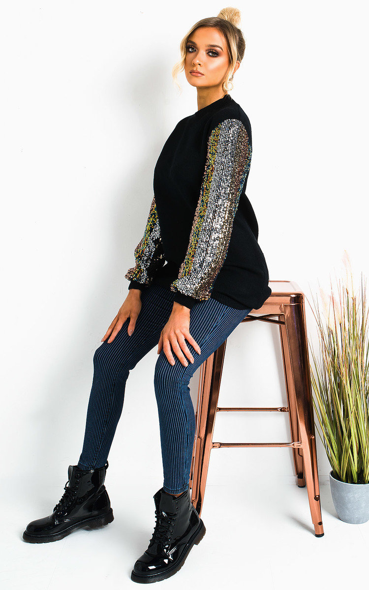 Malia Embellished Knitted Jumper Thumbnail Malia Embellished Knitted Jumper Thumbnail